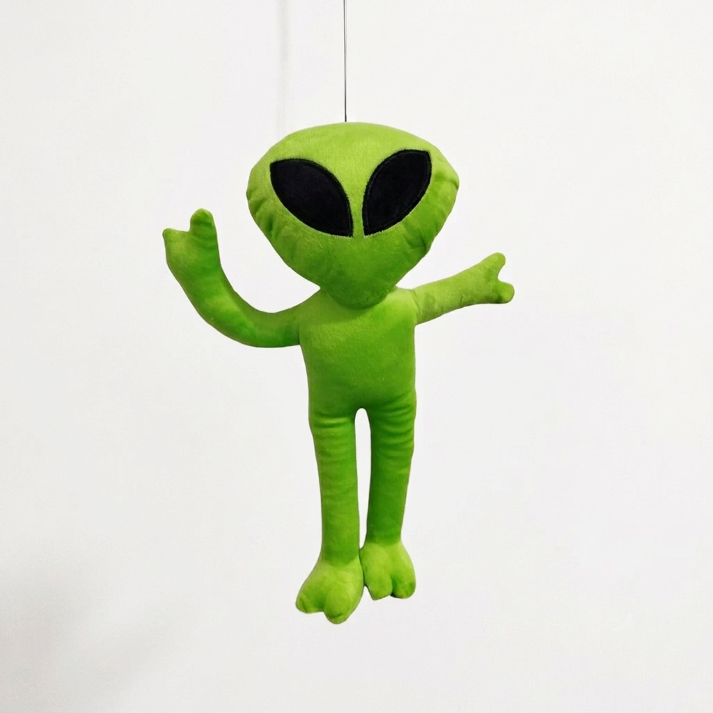 ET DA BR Boneco Alienígena 40CM de Pelúcia MAIS VENDIDO Parabrisa Caminhão Ventosa Decoraçao e Presente