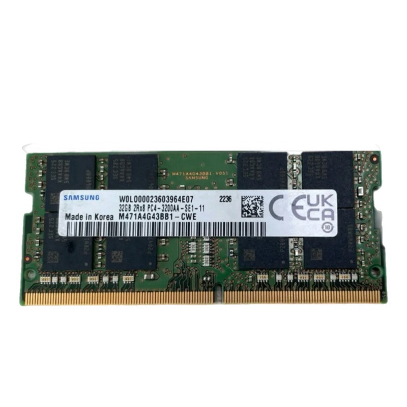 Memória Ram Samsung 32gb Ddr4 3200mhz Sodimm P/ Notebook