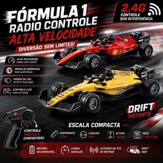 Formula 1 F1 1:64 Mini carrinho de controle remoto recarregável miniatura coleção carro de corrida ferrari carro