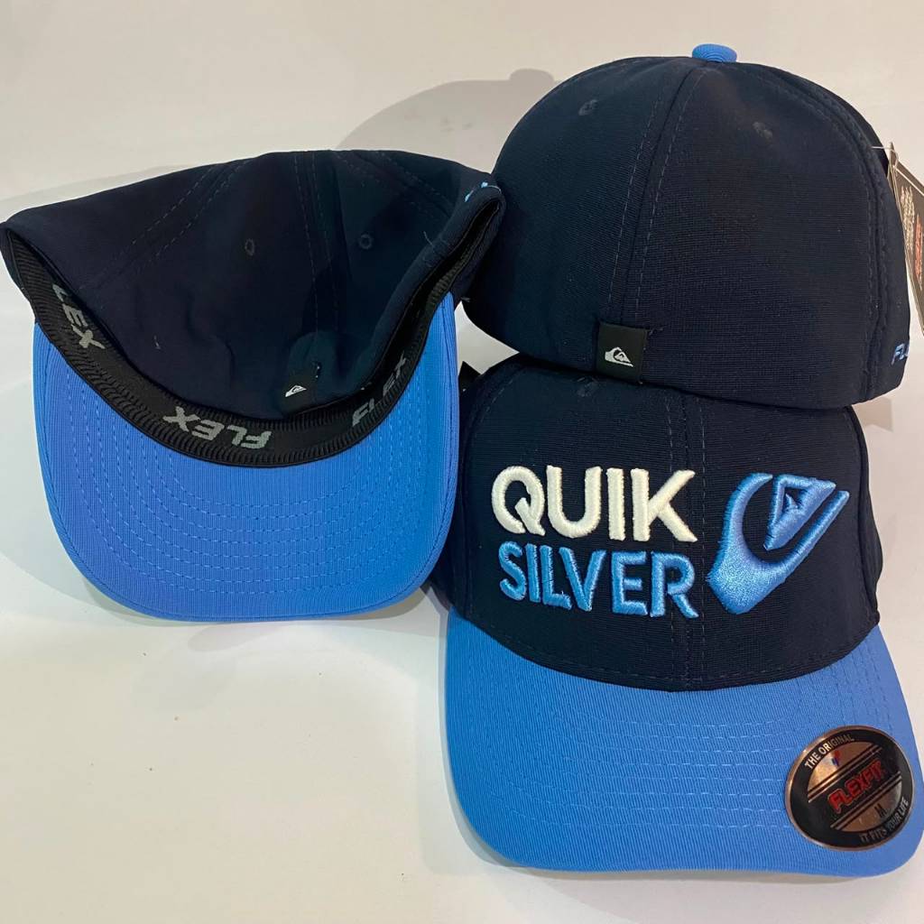 Boné Quiksilver Flex Fit Adulto-Tamanho(M) Fechado