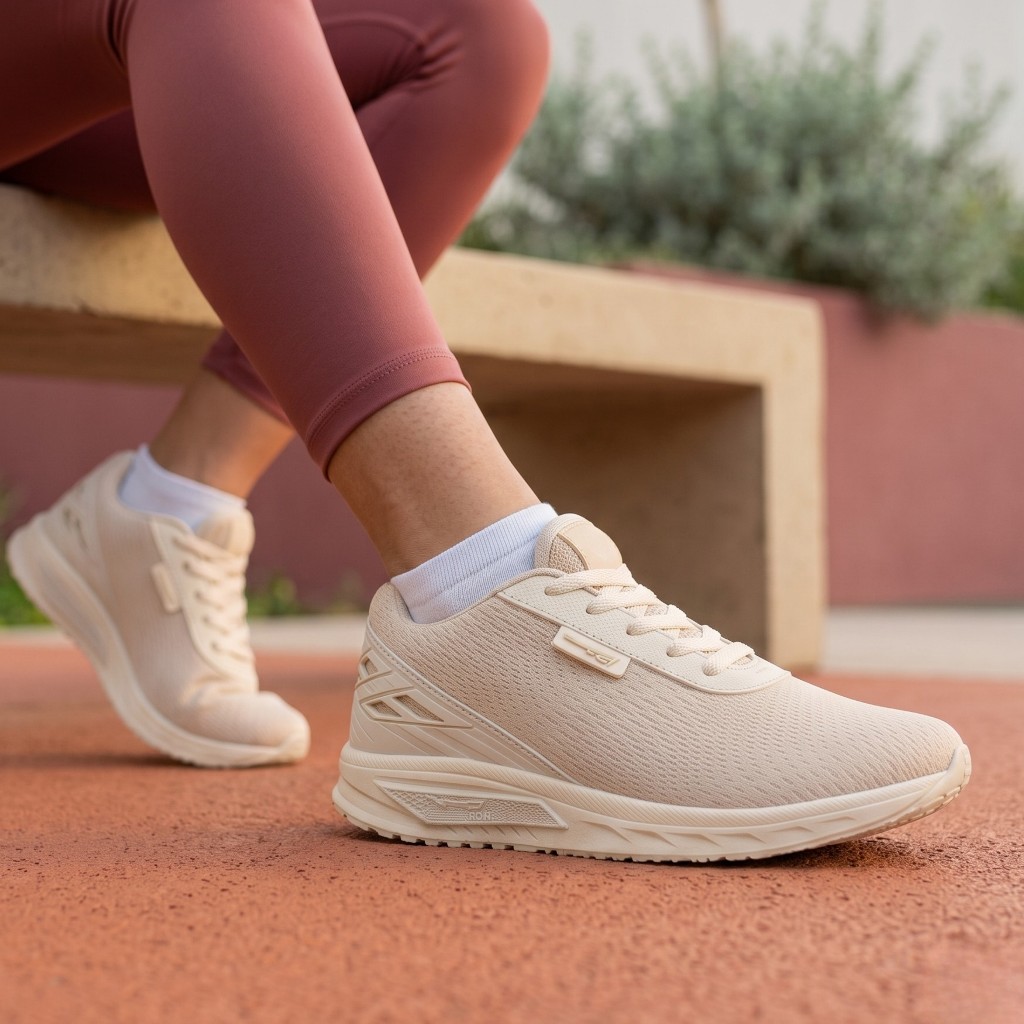 Tênis Feminino Para Caminhada Confortável Leve Macio Esportivo Respirável