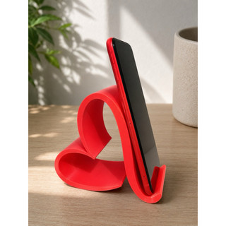 Suporte para Celular Coração decoração mesa e escritorio