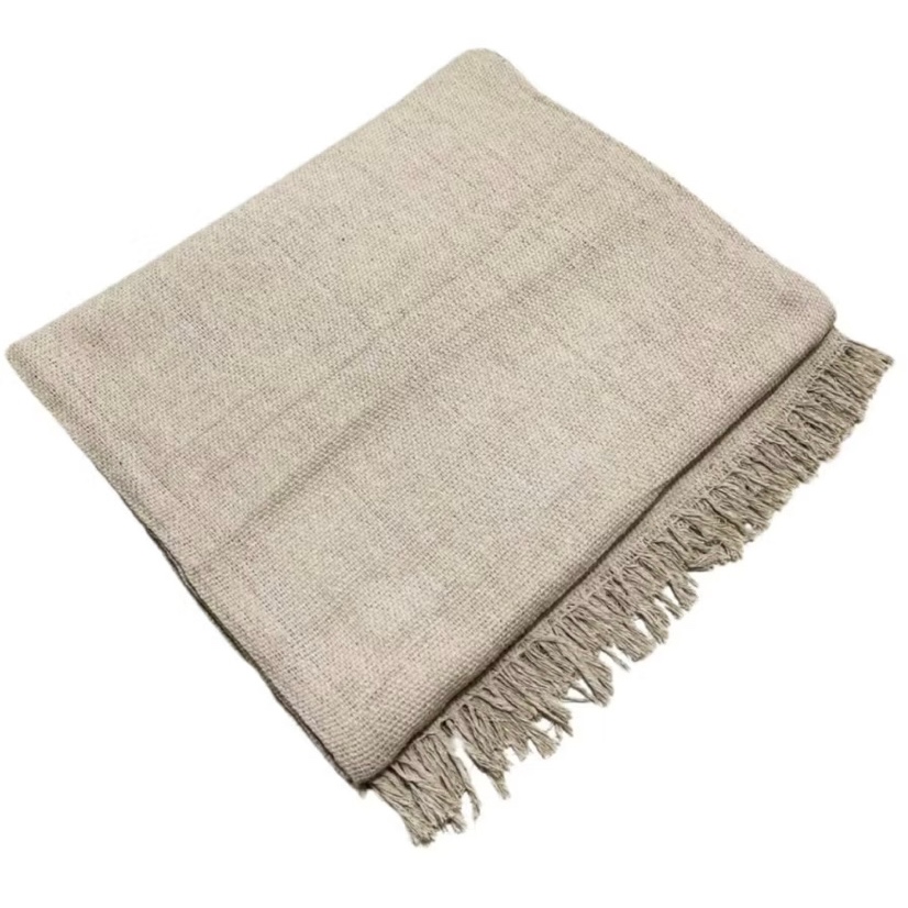 Manta para sofá luxo 210×120 gigante tipo capa algodão decoração