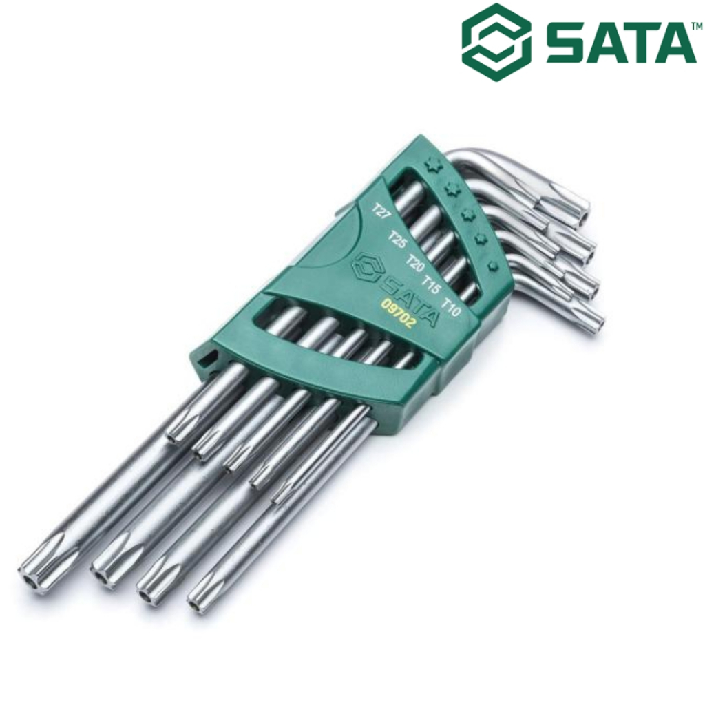 Jogo Chaves Torx® L Extra Longa SATA 9 Peças - ST09702
