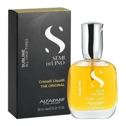 Reparador de Pontas Alfaparf Milano Semi Di Lino Sublime - Óleo Cristalli Liquidi 15ml ,30ml e 50ml