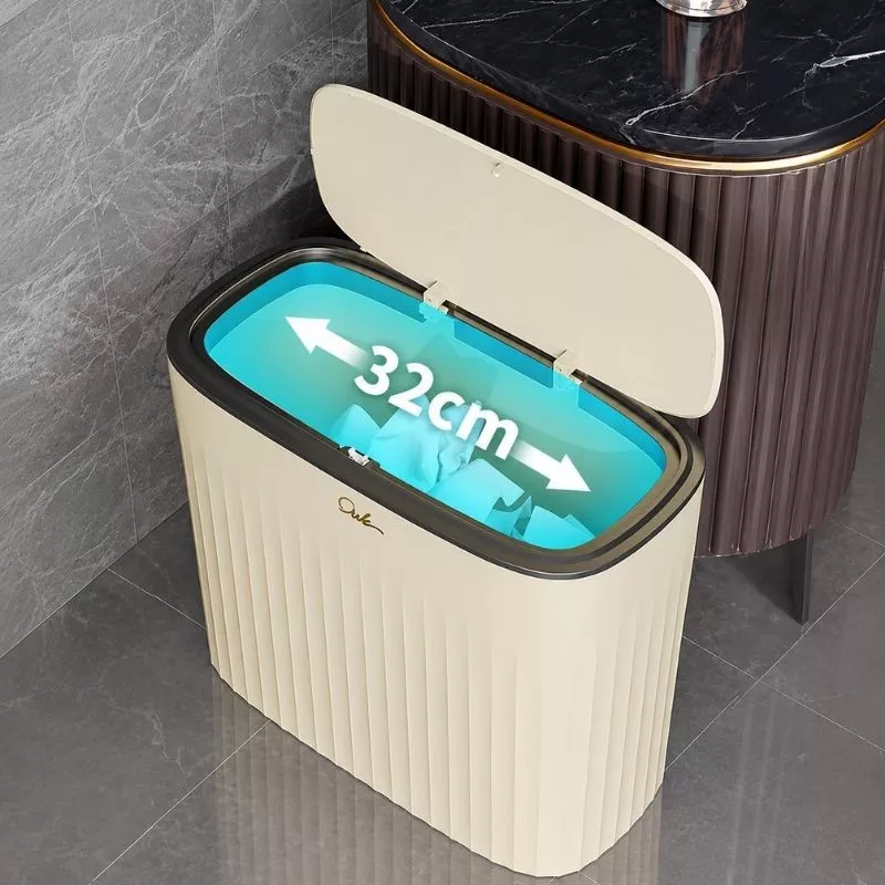 Lixeira Slim 15L com Tampa Click Antiodor — foto 3