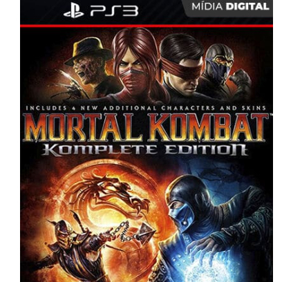 Mortal Kombat Komplete Ps3 entrega rapida