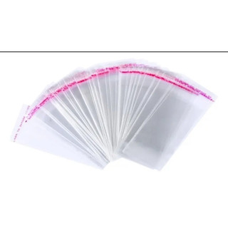 Saco Plástico Adesivado Transparente 6.5x9 cm BOPP C/1000 Unidades