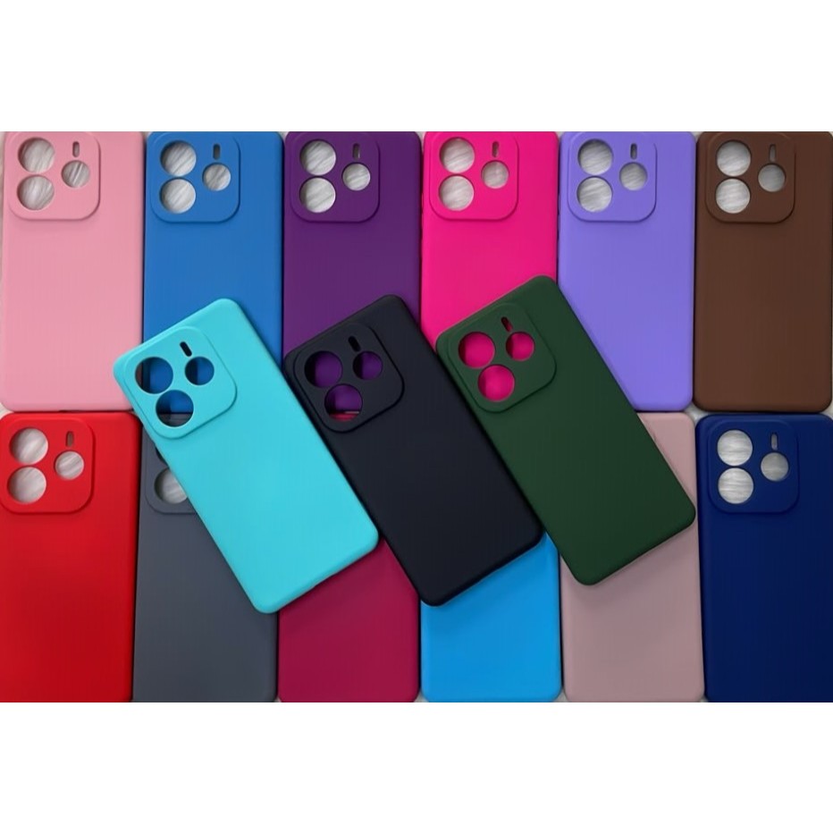 Capa Capinha Para- Note 14 5G - Redmi Xiaomi Silicone Aveludado