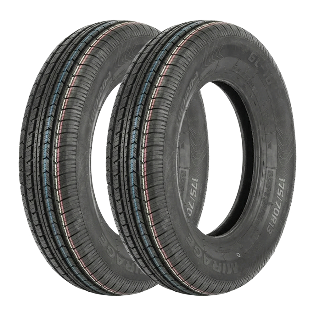 Kit 2 Pneus 175/70 R13 Mirage MR163 82H Aro 13 Novos