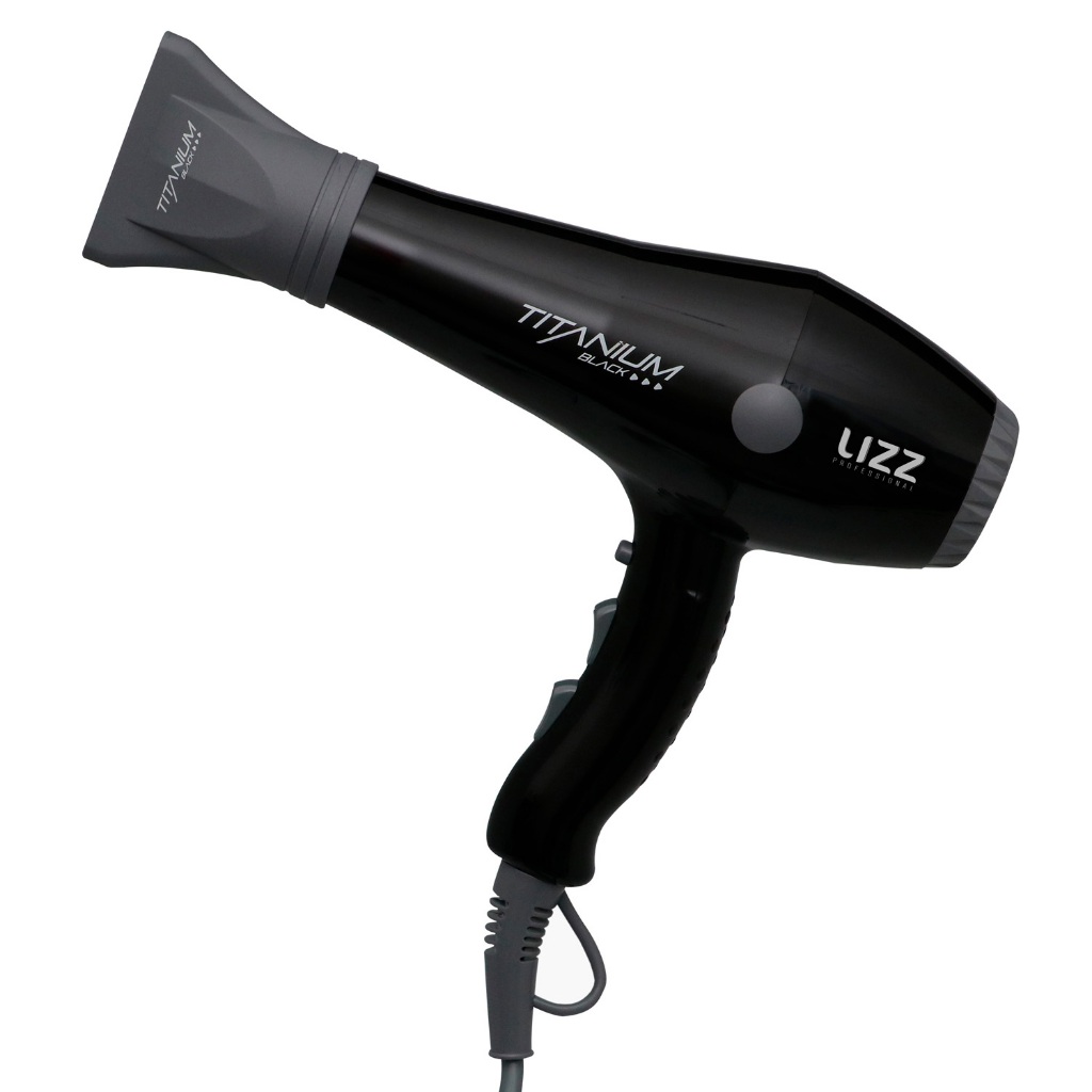 Kit Profissional para Salão com Secador Titanium Black (até 2400W) + Prancha Empire 450°F Lizz Pro — imagem 2 de 2