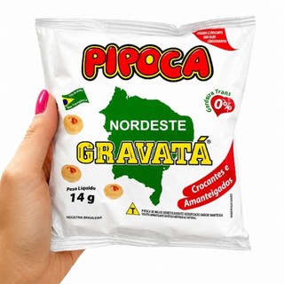 pipoca Gravata do Nordeste Salgada Fardos escolha a quantidade produto novo direto da fábrica