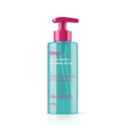 Gel de Limpeza Facial Profunda Ricca Ácido Salicílico Niacinamida 300ml