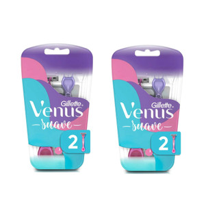 Kit 2 Gillette Venus Simply 3 Aparelhos de Depilar Feminino 4 Unidades