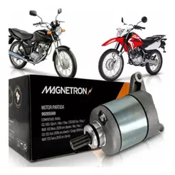 Motor Partida Arranque Cg Fan Bros 150 2004 a 2015 125 2009 A 2015 Original Magnetron