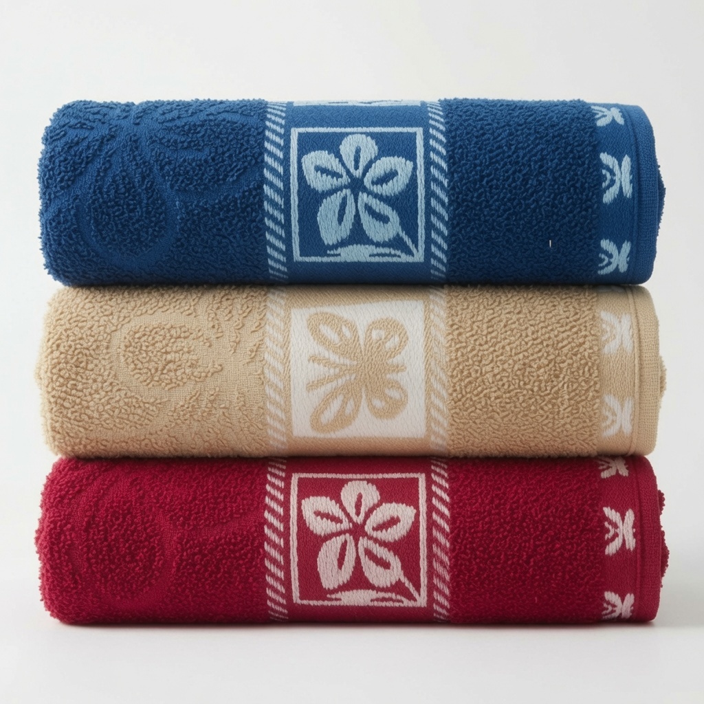 Kit 3 Toalhas De Banho Difiori 70x140cm 100%Algodão premium