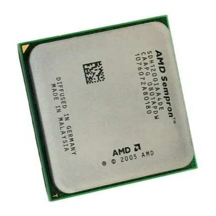 PROCESSADOR AMD SEMPRON SDH1200IAA4DE LE-1200 2.1 GHz CACHE L2 512 KB SOCKET AM2 1 NÚCLEO 1 THREAD