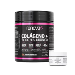 Colágeno Verisol e Ácido Hialurônico + Hidratante Labial - Renova Be