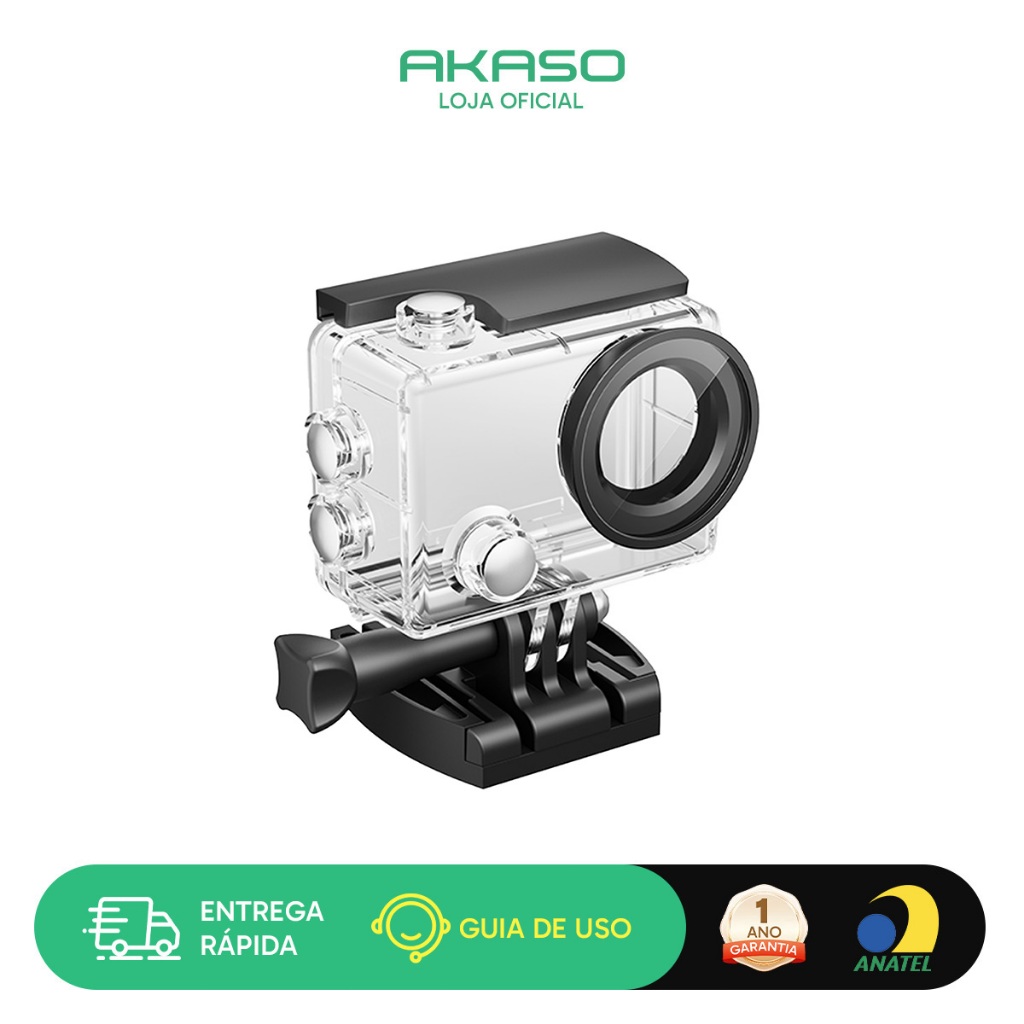 Imagem Case à Prova D'Água para Câmera Ação AKASO V50X