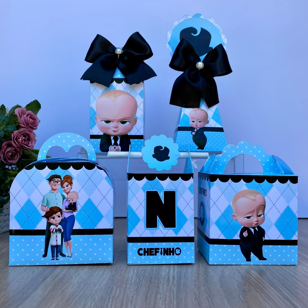Kit Personalizados Poderoso chefinho / Kit Festa Caixinhas Personalizadas Lembrancinha Mimos Aniversário