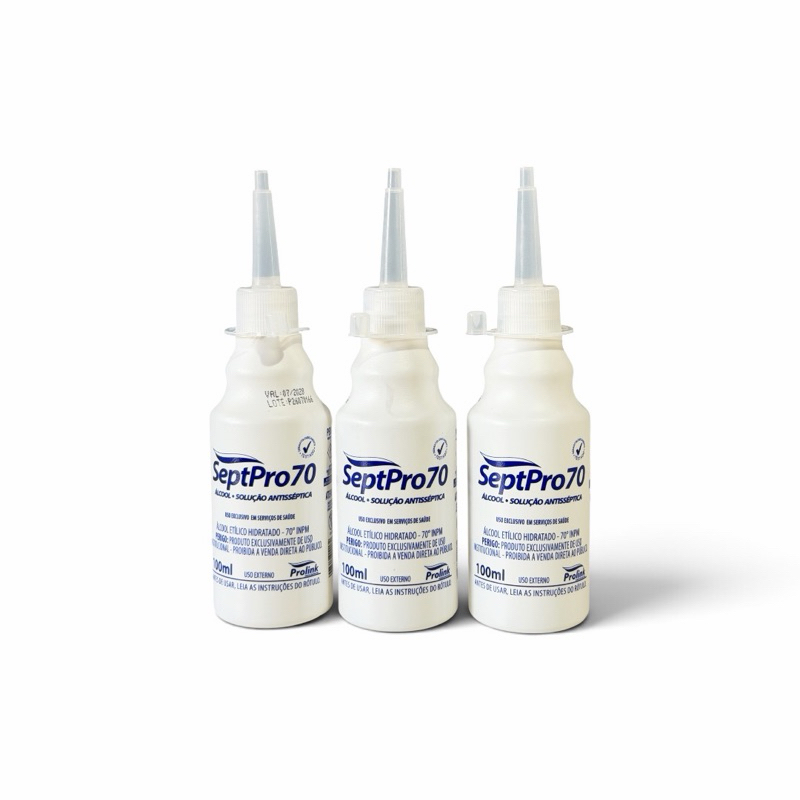 SeptPro 70 Solução Antisséptica 3 unidades de 100ml – Prolink