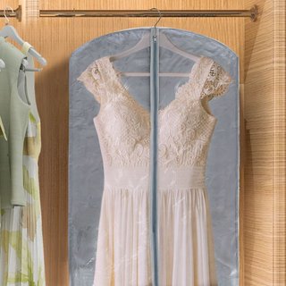 Capa para Roupa com Cabide Proteção para Vestido Longo de Festa, Terno, Casamento