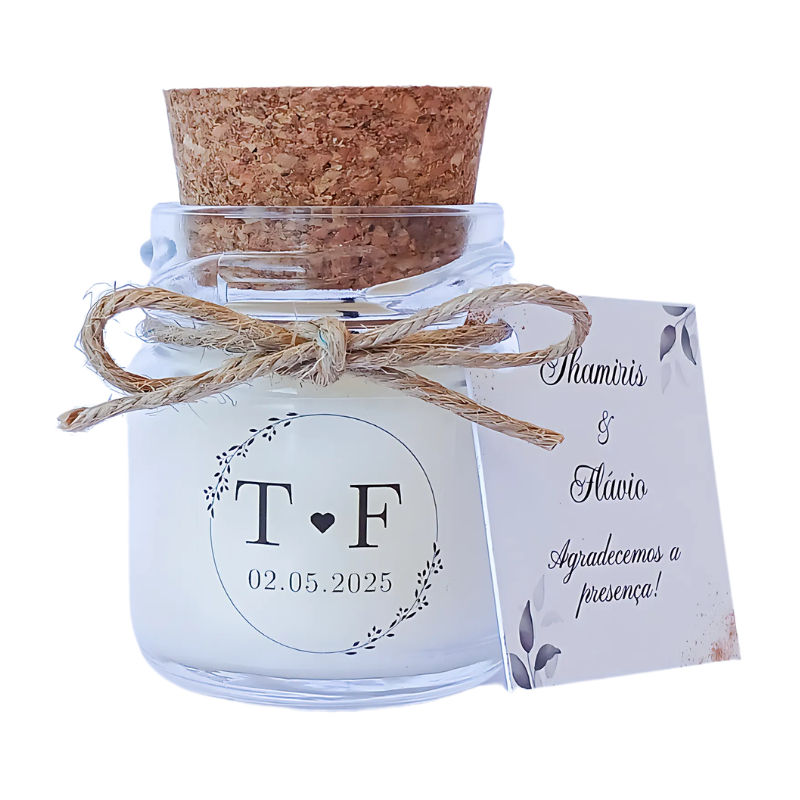 KIT 1/5/10/15/20 unidades Mini Vela Personalizada Lembrancinhas Batizado Comunhão Eucaristia Casamento Maternidade
