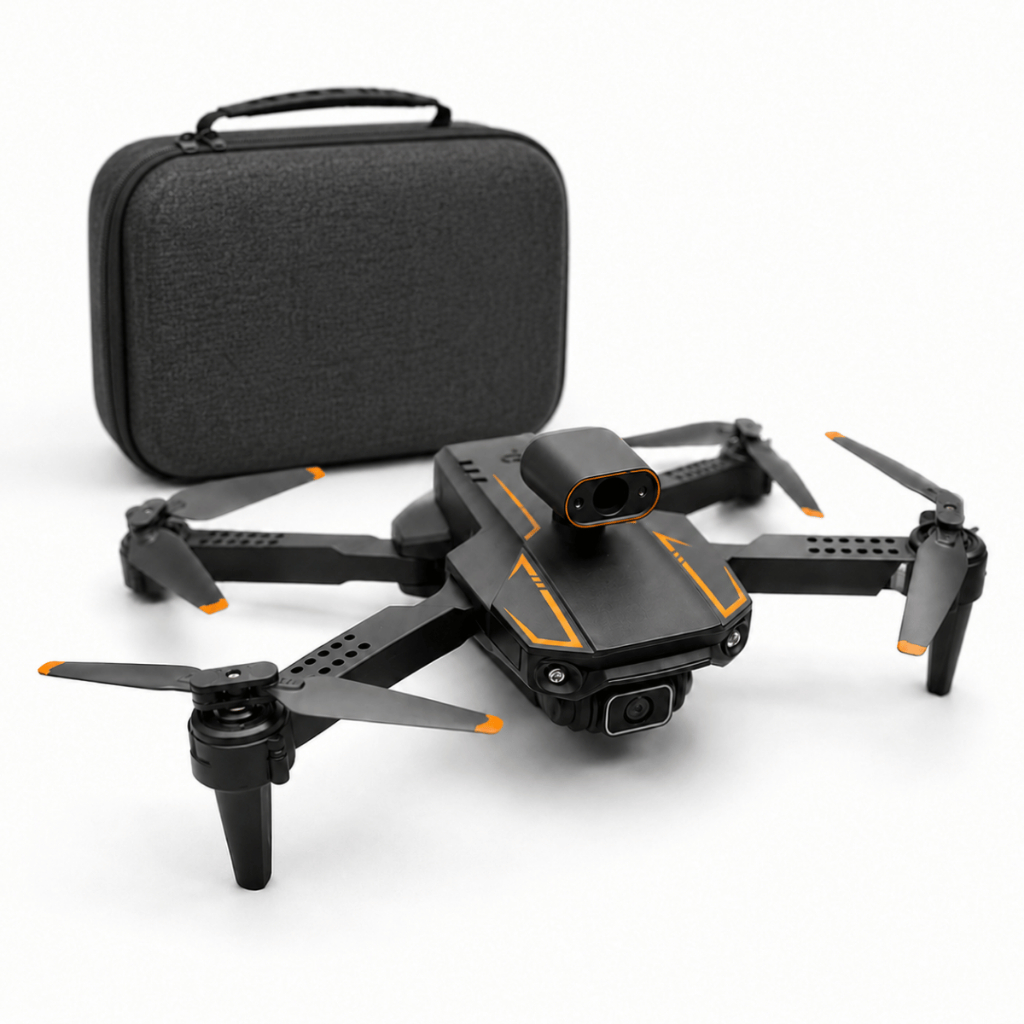 Drone 4K S91 Motor Potente Max com Dupla Câmera HD e Estabilização Avançada Sensor Anticolisão 360°
