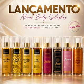 Body Splash 150 ml Linha Maisyou Beauty