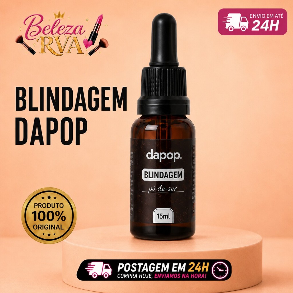 Blindagem Dapop com Alta Fixação para Maquiagem