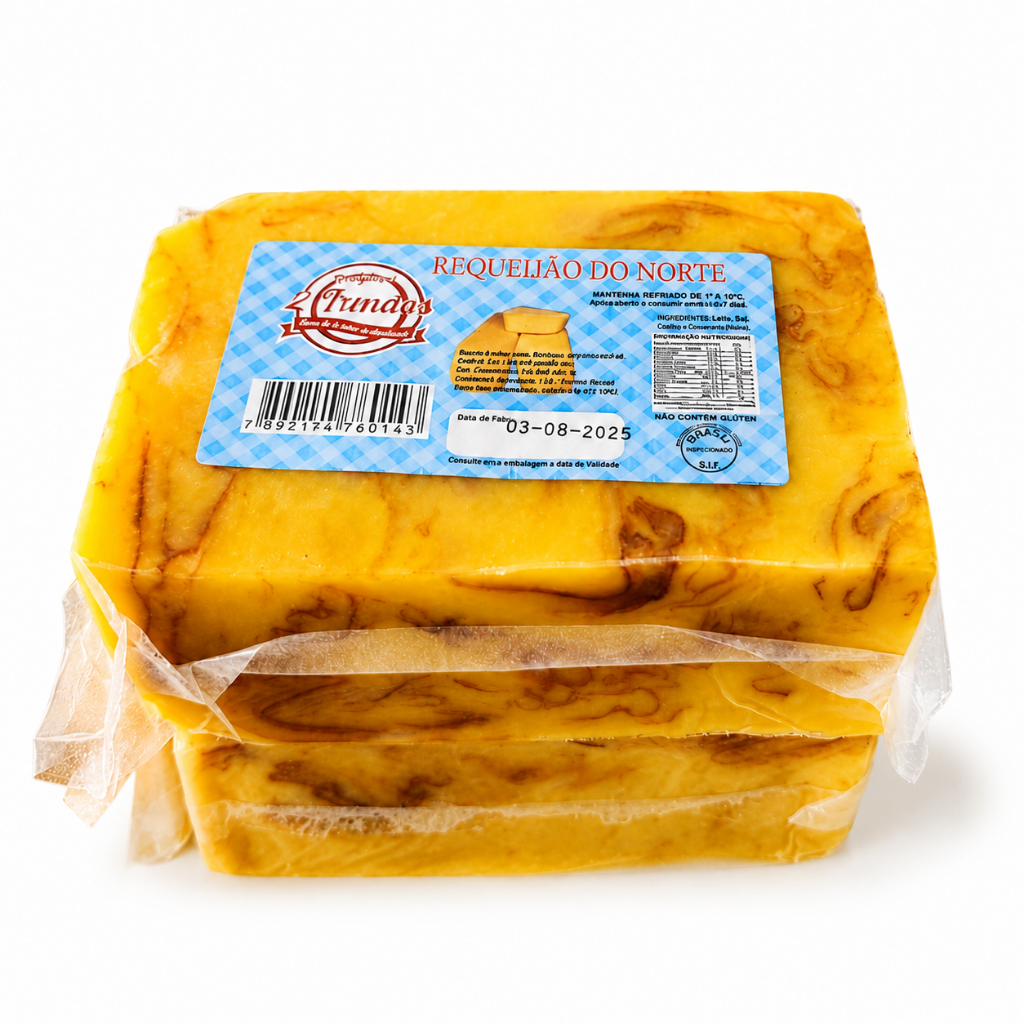 requeijão do norte raspa do tacho aprox. 550g envio rápido