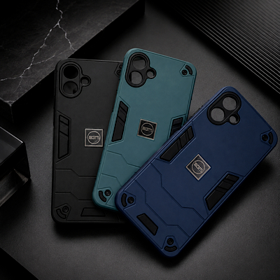 Capa Antichoque Militar 2 Em 1 Premium para Celular SAMSUNG A07 A06 A05 A04 A03 A17 A16 A15 A14 A13 A12 A11