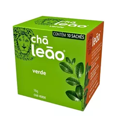 Chá Leão Verde Em Sachê 16 G 10 U