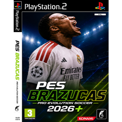 PES eFootball™ Brazucas 2026 AGOSTO | ATUALIZADO | Play2 PS2 | Smart Games