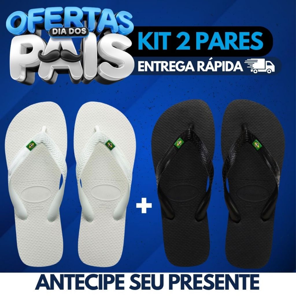 Chinelo Bandeira do Brasil Premium Unissex 100% Borracha SBR Confortável Resistente Durável Macio Leve Pronta Entrega