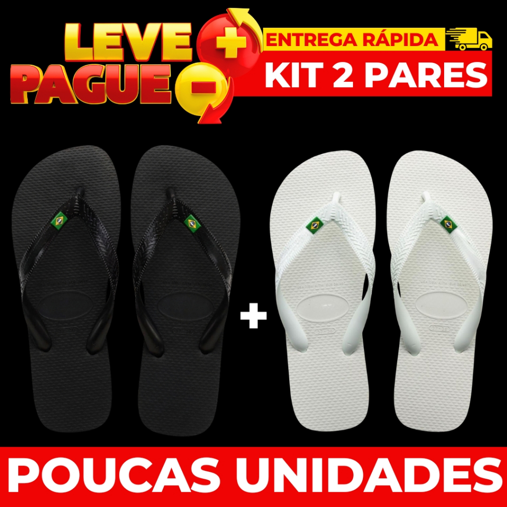 Chinelo Bandeira do Brasil Premium Unissex 100% Borracha SBR Confortável Resistente Durável Macio Casual Envio Imediato
