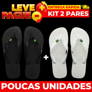 Chinelo Bandeira do Brasil Premium Unissex 100% Borracha SBR Confortável Resistente Durável Macio Casual Envio Imediato