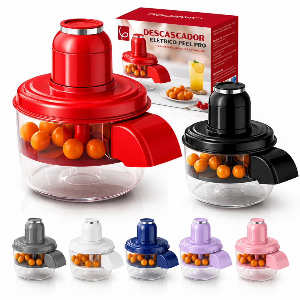 Descascador Elétrico de Frutas Automático para legumes verduras Alho USB Triturador Recarregável Epsilon portátil