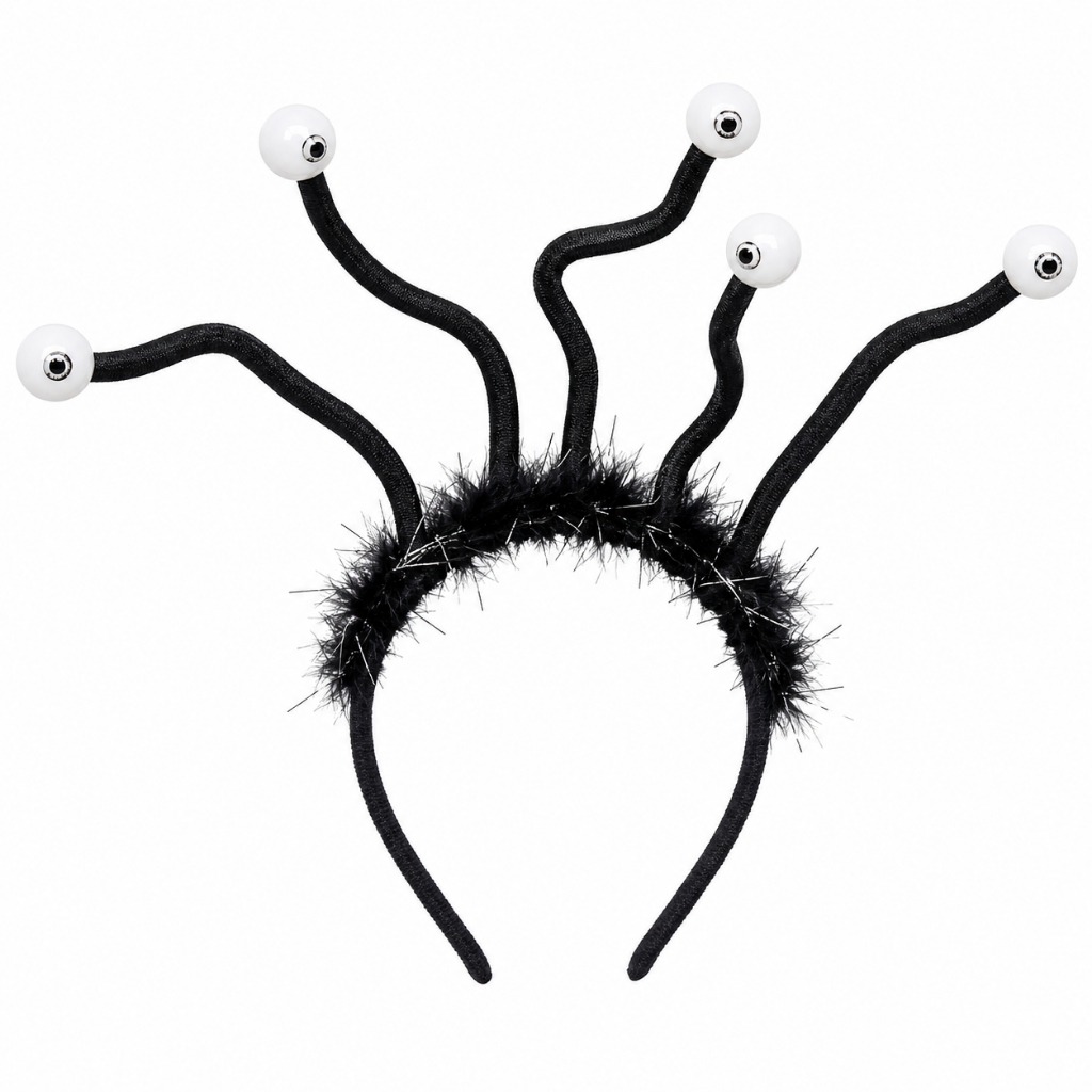 Tiara Com Olhos Halloween Acessório Fantasia Infantil Adulto Wei Chian