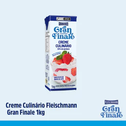 Creme Culinário Fleischmann 1kg Pronto para Uso