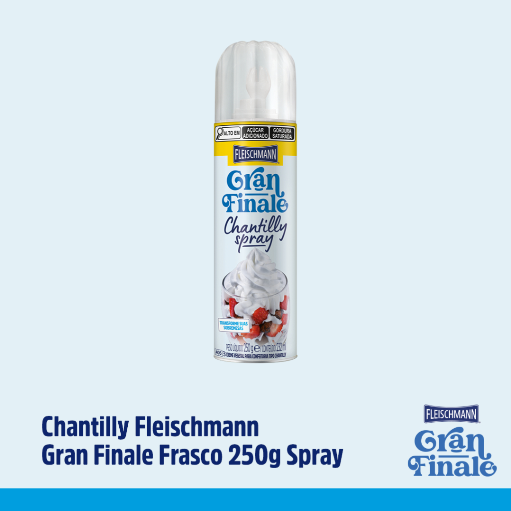 Creme Chantilly Spray Fleischmann 250g