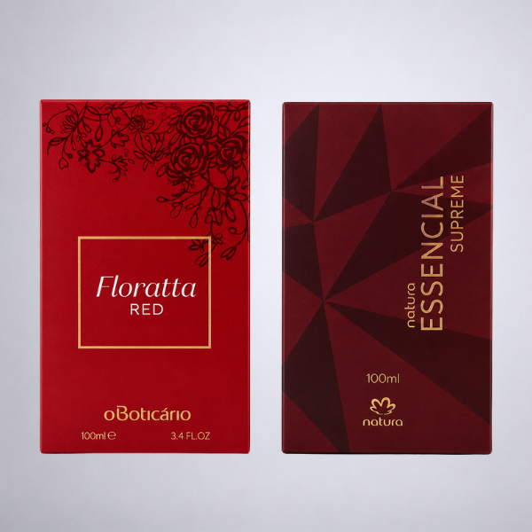Kit 2 Perfumes Femininos Nacionais 100ml Aroma Sofisticado Marcante Intensa Envolventes Atemporal
