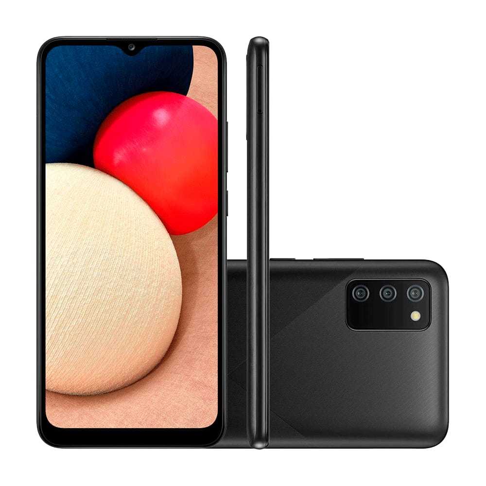 Smartphone Celular Galaxy A02s 4G 32GB 3GB Ram Tela 6.5