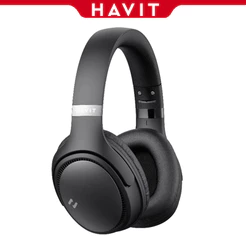 Fone De Ouvido Sem Fio HAVIT H630BT Headphone Gamer Bluetooth 5.3 Multiponto On-ear 3D 55h ENC
