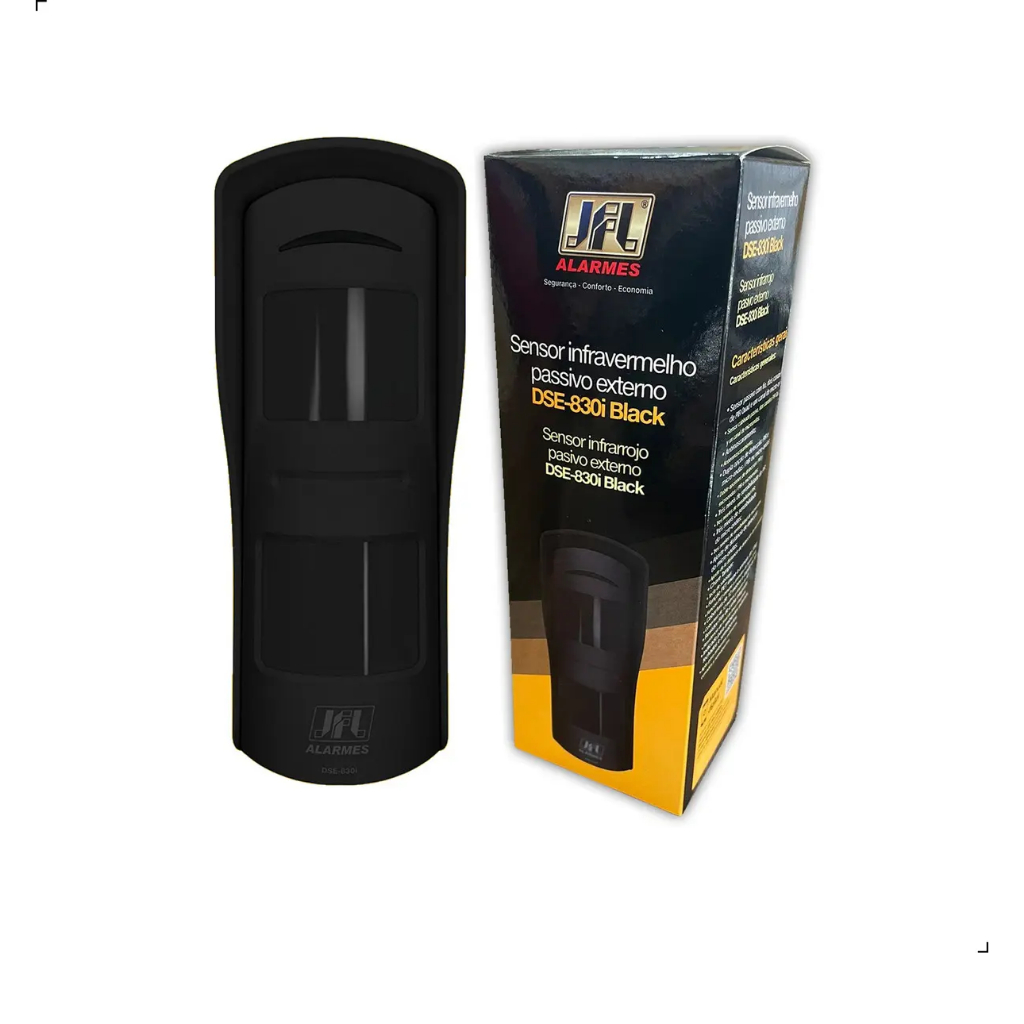 Sensor Infravermelho Passivo Externo DSE-830I Preto-JFL