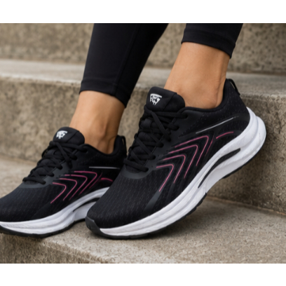 Tenis Feminino Caminhada Esportivo Moda Fitness Corrida Macio