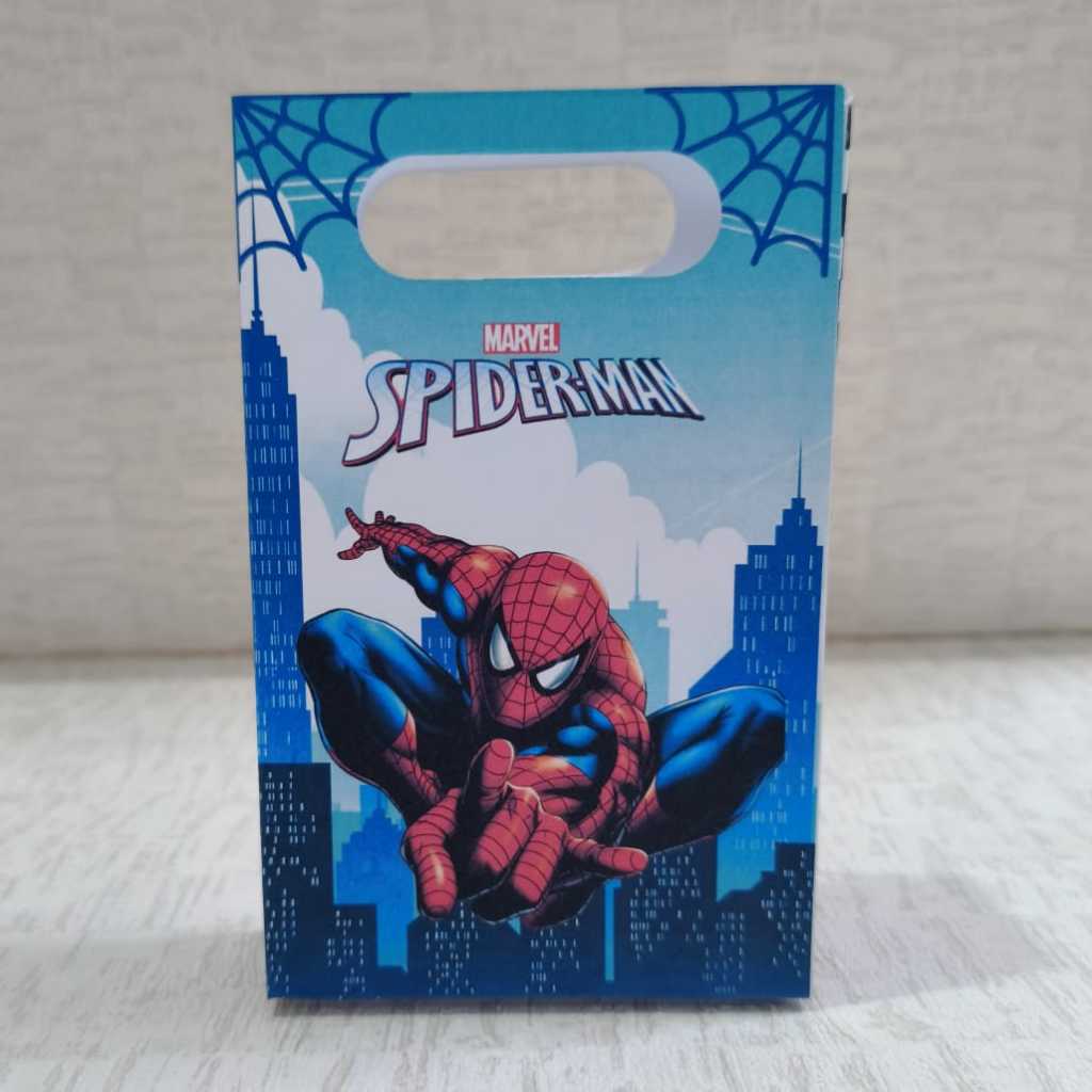 PEGUE E MONTE Sacolinhas Personalizadas Homem Aranha ou (QUALQUER TEMA) Lembrancinhas Mimos para Festas
