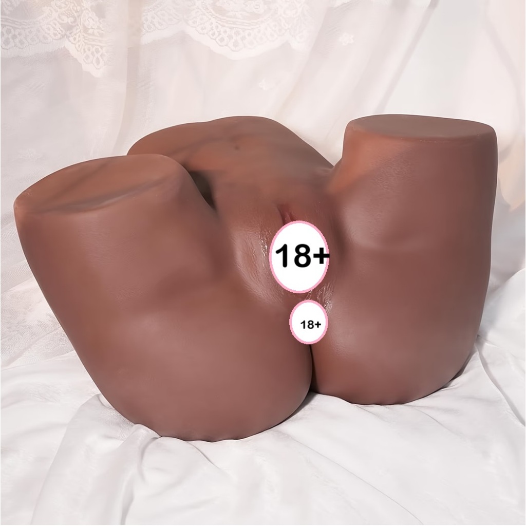 Masturbador Masculino Bunda Grande Realista Morena Gostosa Com Vagina e Ânus Penetráveis Imita Pele Humana Punheta