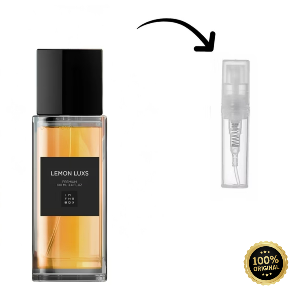 PERFUME LEMON LUXS - IN THE BOX - PERFUME MASCULINO Fresco Vibrante Fixação Alta
