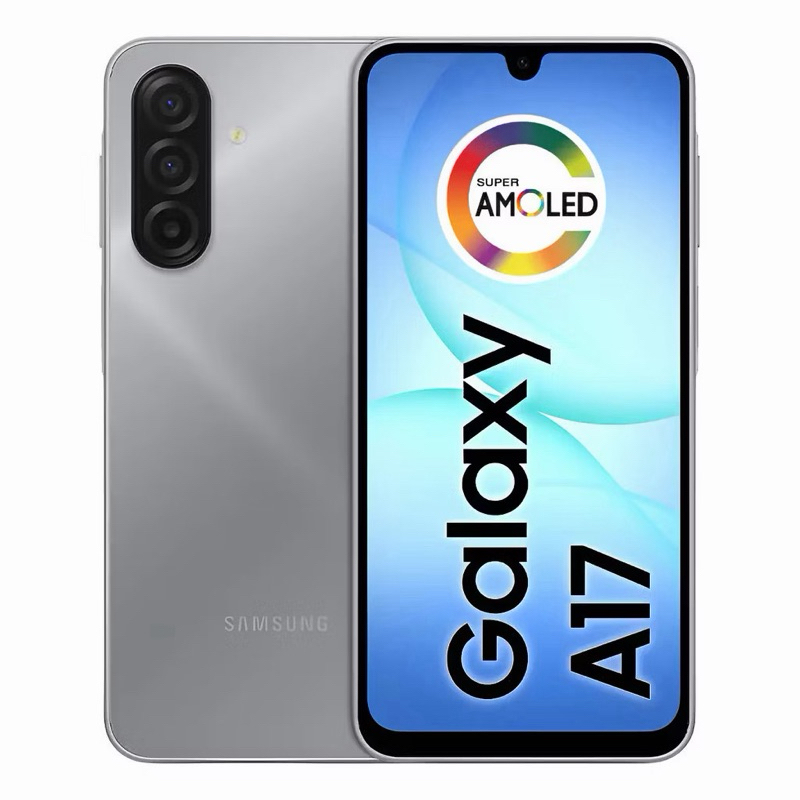 Smartphone Samsung Galaxy A17 4G 128GB Tela 6.7 Super AMOLED Câmera Tripla 50MP